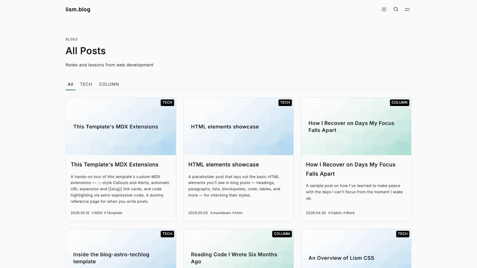 Blog Tech Log thumbnail