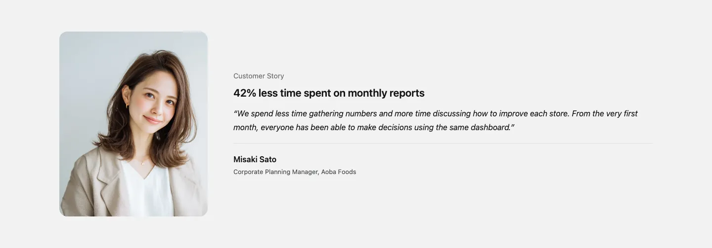 02 - Customer results and feedback